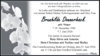 eine Anzeige