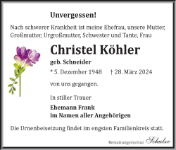 eine Anzeige