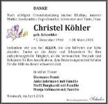 eine Anzeige