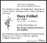 eine Anzeige