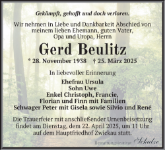 eine Anzeige