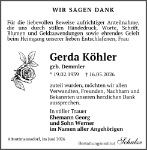 eine Anzeige