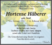 eine Anzeige