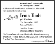 eine Anzeige