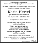 eine Anzeige