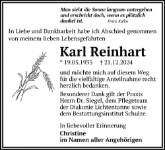 eine Anzeige