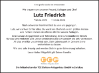 eine Anzeige