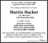 eine Anzeige