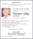 eine Anzeige