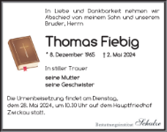 eine Anzeige
